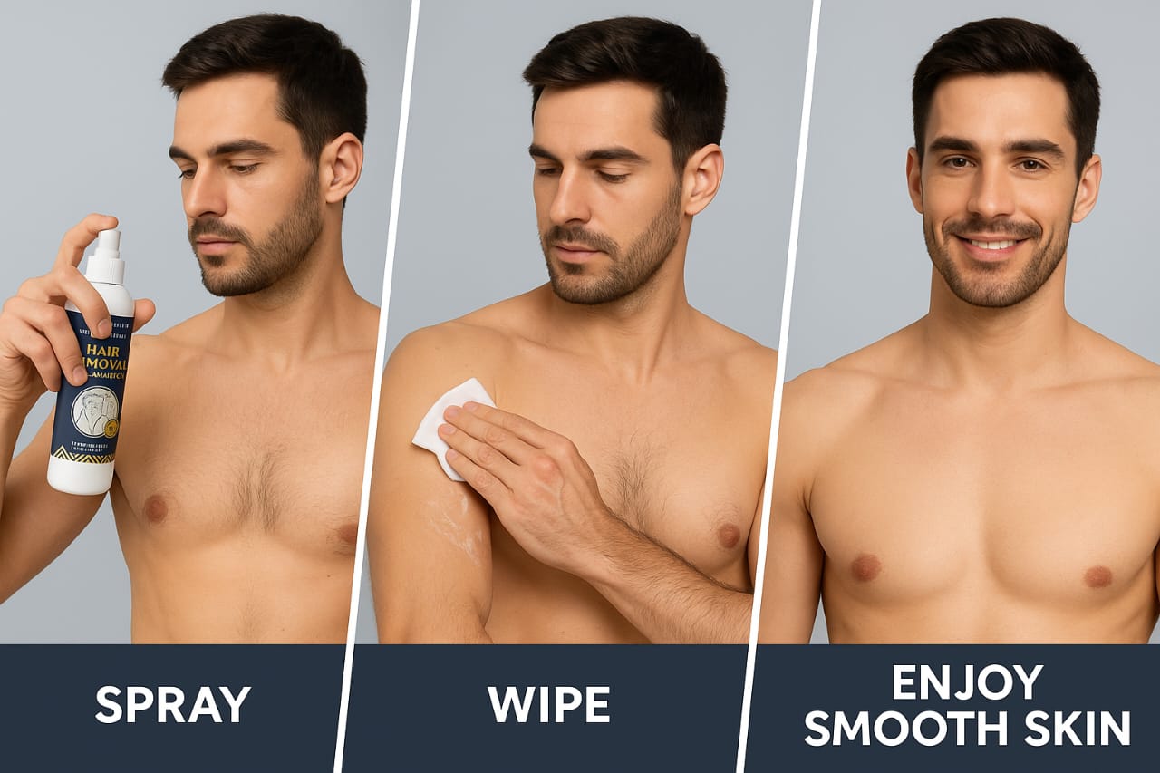 Buy 1 Get 1 FREE – Urban Gabru Hair Removal Spray for Effortless Clean Look