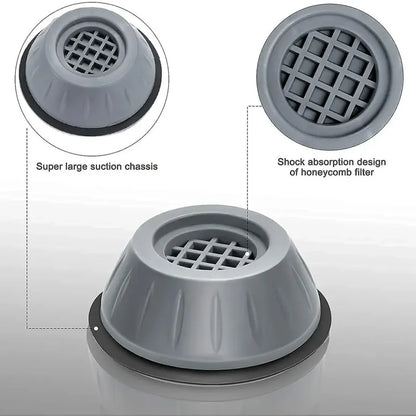 Washing machine universal foot pads set of 4